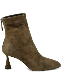 Aquazzura: Зелёные ботинки 