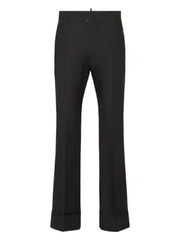 DSQUARED2: Чёрные брюки 