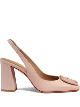 Santoni: Розовые туфли 