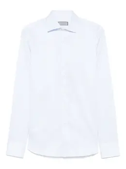 Canali: Рубашка в полоску 