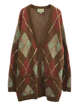 Gucci Pre-Owned: Кардиган с блёстками 