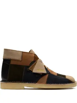 Clarks Originals: Коричневые ботинки 