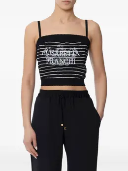 Elisabetta Franchi: Топ в полоску 