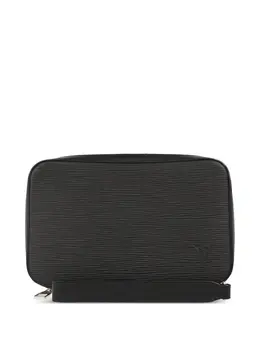 Louis Vuitton Pre-Owned: Чёрный кошелёк 