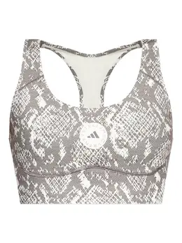 adidas by Stella McCartney: Светлый бюстгальтер 