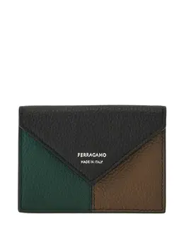 Ferragamo: Чёрный картхолдер 