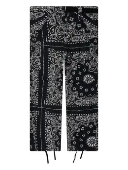 sacai: Брюки с принтом 