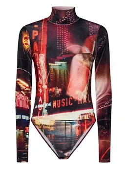 Jean Paul Gaultier: Красный боди 