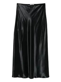 Alberta Ferretti: Атласная юбка 