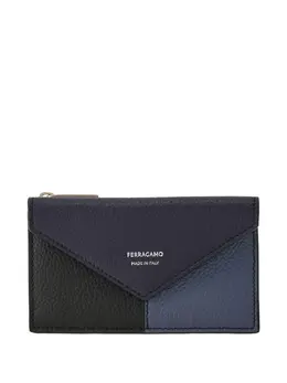 Ferragamo: Голубой картхолдер 