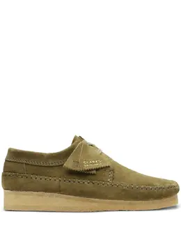 Clarks Originals: Зелёные ботинки 