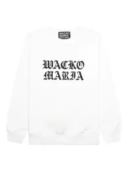 WACKO MARIA: Белый свитшот 