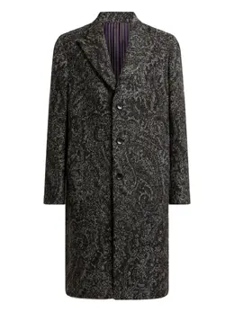 ETRO: Жаккардовое пальто 
