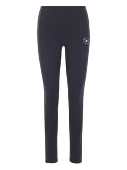 adidas by Stella McCartney: Чёрные легинсы 