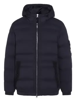 Stone Island: Пальто с капюшоном 