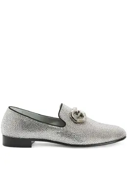Giuseppe Zanotti: Серебристые туфли 