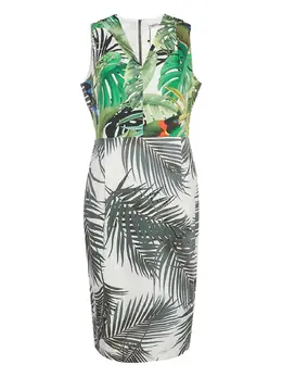 Max Mara: Платье с принтом 