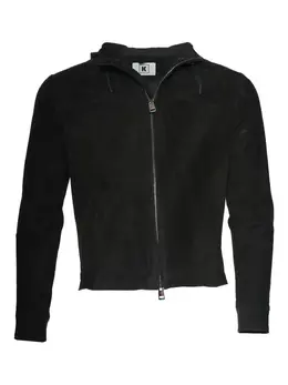 Kiton: Кожаная куртка 