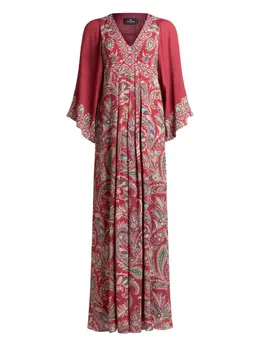 ETRO: Платье с принтом 