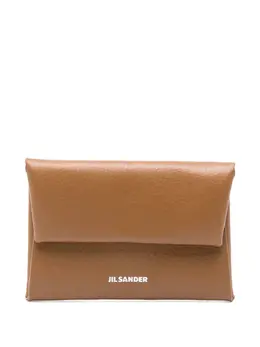 Jil Sander: Коричневый кошелёк 