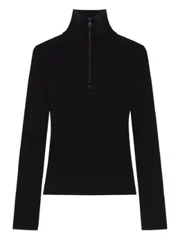 Courrèges: Топ из шерсти 