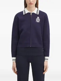 Sporty & Rich: Тёмный кардиган 