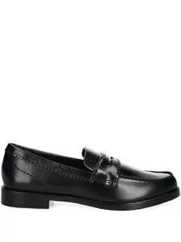Clarks Originals: Чёрные лоферы 
