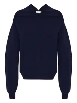 Victoria Beckham: Синий свитер 
