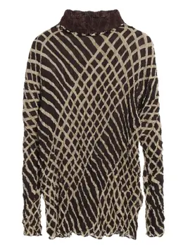 Issey Miyake Pre-Owned: Чёрная блуза 