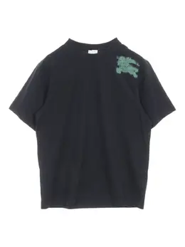 Burberry Pre-Owned: Футболка с принтом 