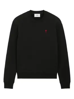 AMI Paris: Чёрный свитшот  Ami de Cœur