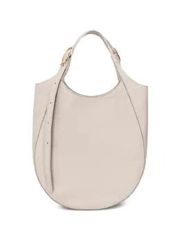 Longchamp: Белая сумка-шоппер  Le Foulonné