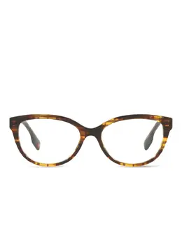 Burberry Eyewear: Коричневый топ 
