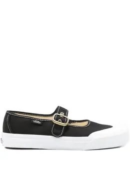 Vans: Чёрные кроссовки 