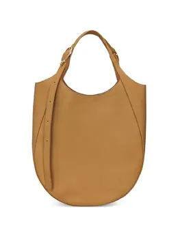 Longchamp: Оранжевая сумка-шоппер  Le Foulonné
