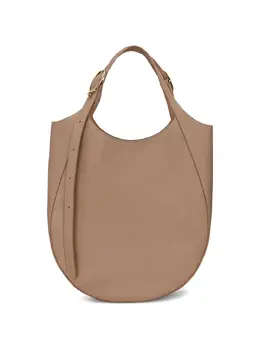 Longchamp: Бежевая сумка-шоппер  Le Foulonné