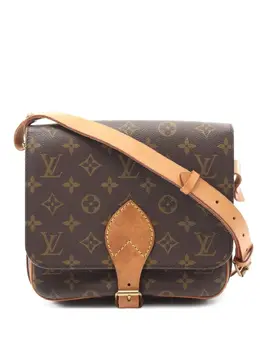 Louis Vuitton Pre-Owned: Коричневая сумка 