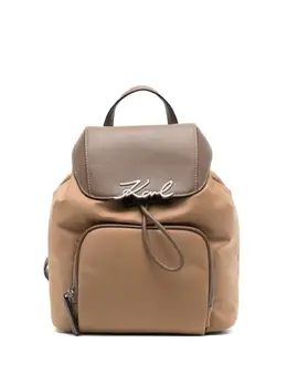 Karl Lagerfeld: Коричневый рюкзак  Signature