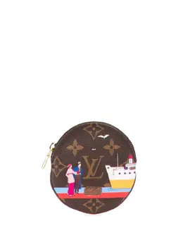 Louis Vuitton Pre-Owned: Коричневый кошелёк 