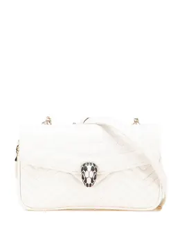 Bvlgari Pre-Owned: Белая сумка 
