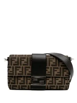 Fendi Pre-Owned: Коричневая сумка 
