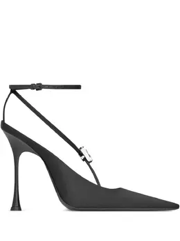 Saint Laurent: Чёрные туфли 