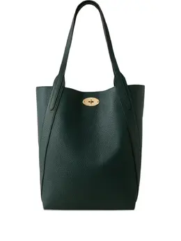 Mulberry: Тёмная сумка-шоппер  Bayswater