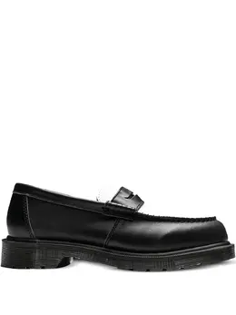 Dr. Martens: Двухцветные туфли 