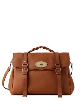 Mulberry: Коричневая сумка  Alexa