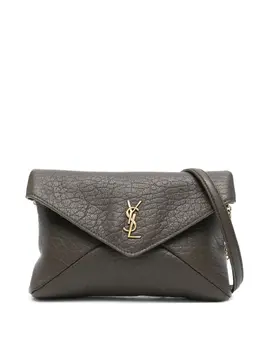 Saint Laurent: Зелёная сумка  Envelope