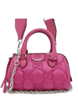 Gucci Pre-Owned: Розовая сумка 