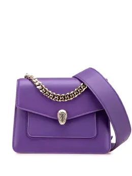 Bvlgari Pre-Owned: Фиолетовая сумка 