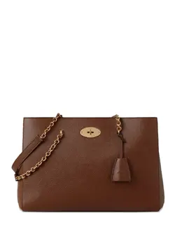 Mulberry: Коричневая сумка-шоппер  Lily