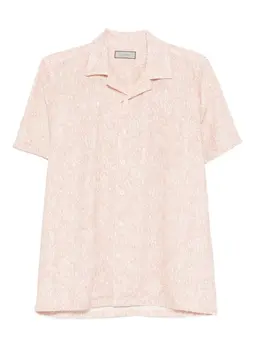 Canali: Рубашка с коротким рукавом 